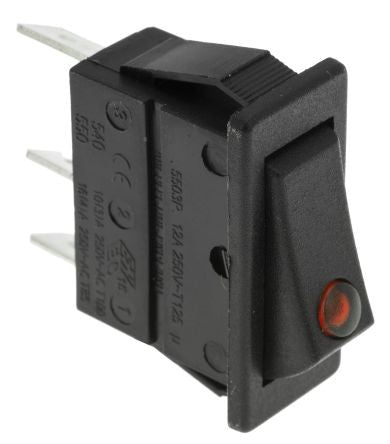 ON-OFF-ON 3PIN SWITCH 30MM*15MM*33MM