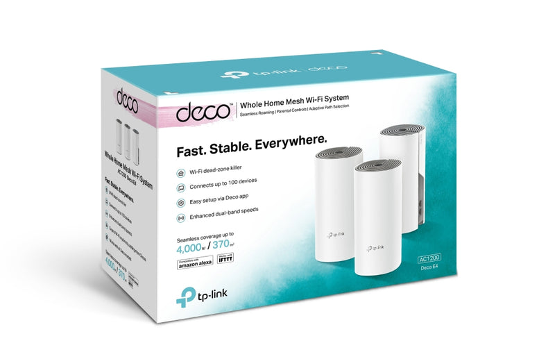 TP-LINK AC1200 home WiFi Deco E4 (3-pack)