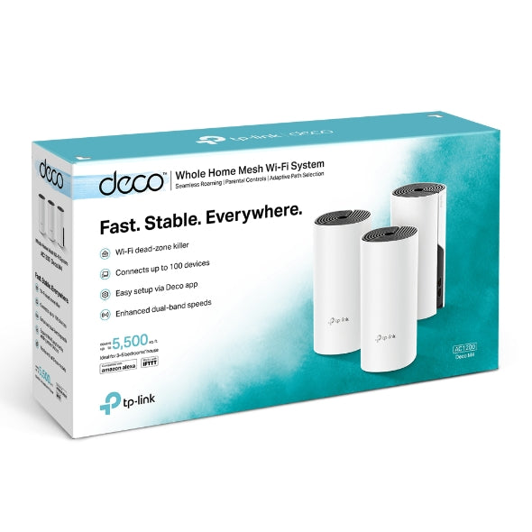 TP-LINK AC1200 home WiFi Deco M4 (3-pack)