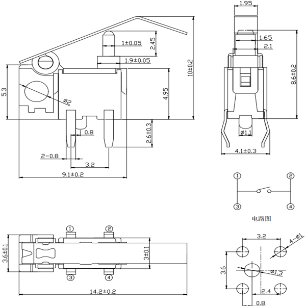 Detector Switch KAM9136K