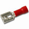 FDD1.25-187(8) - Female Pre-Insulated Wire Cable Ferrule Connector Lug Crimp Terminal - Red