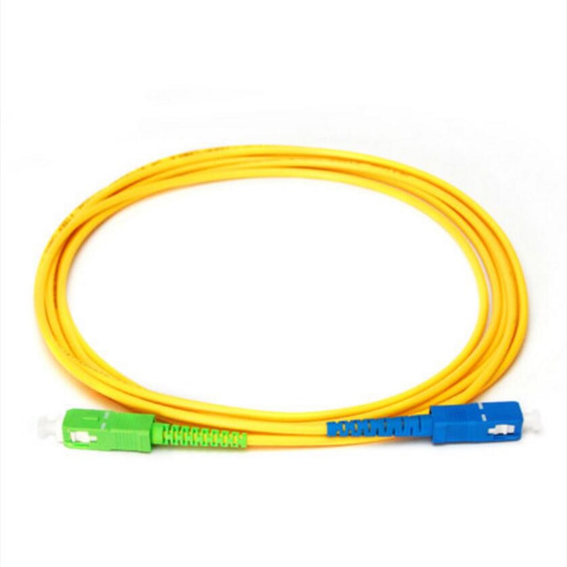 SC APC/SC UPC fiber Optical Patch Cord / Fiber Optic Patch Cable Single Mode