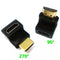 HDMI Male To Female Angle Connector