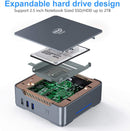 Mini PC 8GB RAM 256GB ROM With HDMI And VGA Port GK3V