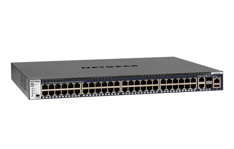 NETGEAR M4300-52G 48PORT FULLY MANAGED STACKABLE LAYER 3 SWITCH