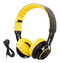 Micropack Wired On‐Ear Headset (Black/Yellow)