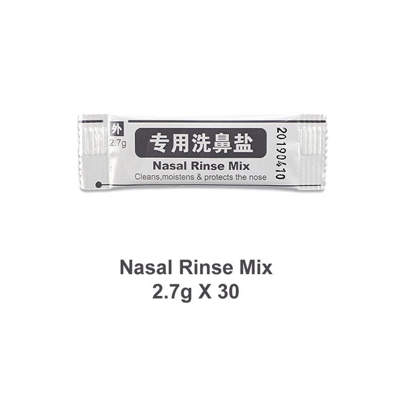 Nasal rinse mix