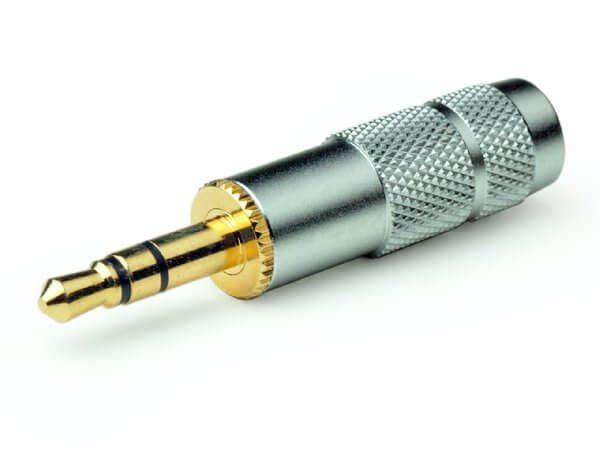 3.5 Stereo Metal Soldering Jack (for 6mm cable)
