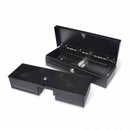 Flip top cash drawer, 6B8C tray, RJ12-6pin, 24V 1A, w/Micro-Switch(Normal Open)?Lockable Lid, Black, w/TYSSO Logo