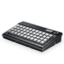 78 key black programmable keyboard (USB), w/o MSR, w/TYSSO LOGO