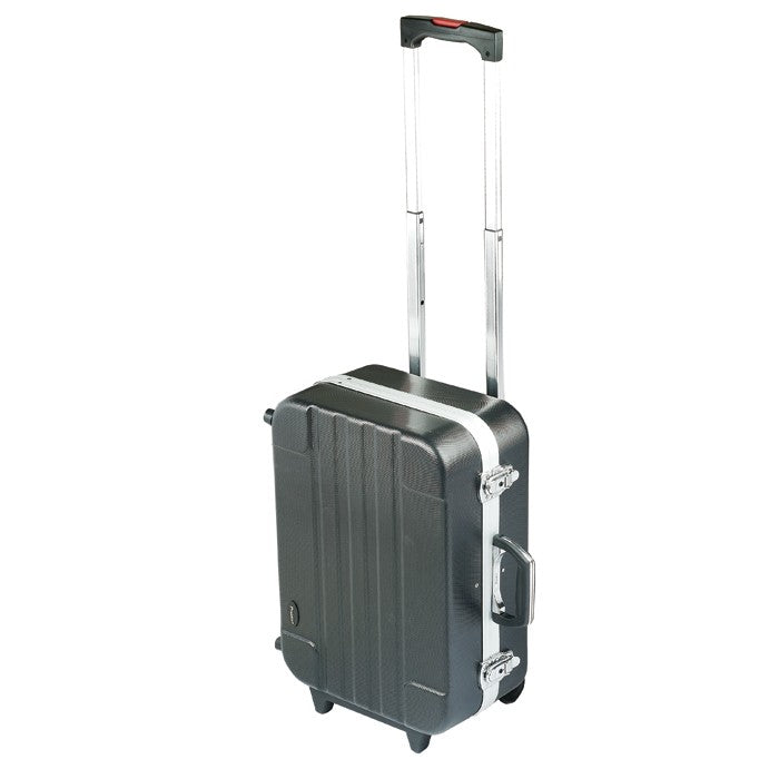 Heavy-Duty ABS Case With Wheels And Telescoping Handle
