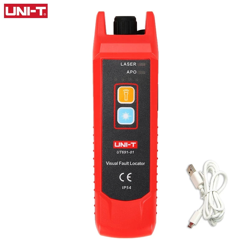 UNI-T UT691 Visual Fault Locator 15 km Optical Fibe Test Pen Light Pen Light Pen Red Light Source Tester