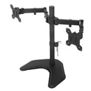 Dual Screen Easy-To-Adjust Vertical Lift Monitor Stand 17" - 27"