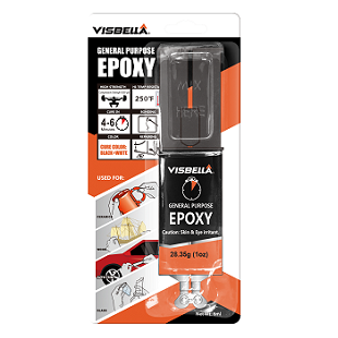 Visbella Epoxy AB Glue 12.5ml+12.5ml (Black+White)