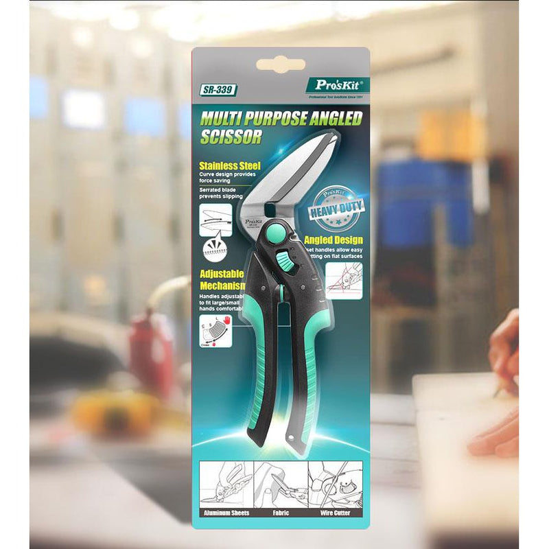 Multi-Purpose Angled Scissor