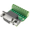 Serial (RS232/RS485) DB9 Breakout Terminal Adapter/Connector (Female)