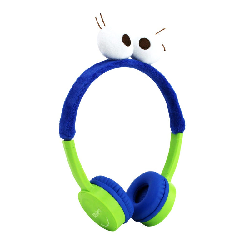 Sonic Gear Kinder 1 Child Safe On-Ear Wired Headphone (Blue/Green)