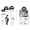 Traveler Car Charger Dual USB Port with Wireless Headset