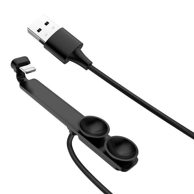 USB-A to Lightning Suction Type Charging Cable - 1.2M