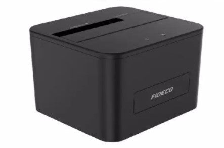 Docking Station Fideco HDD/SSD 2.5"/3.5" Dual Bay HDD/USB3.0 HUB (Y842H)(MR169SR)