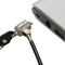 Keyed Cable Lock for Laptops 2M (Black Color)