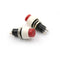 On/Off Toggle Push Switch (2 pin, RED)