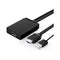 UGREEN HDMI + USB to DP Converter 0.5m (Black)