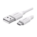 UGREEN USB 2.0 A to Micro USB Cable Nickel Plating 1M (White)