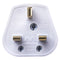 Masterplug PT13W Rewireable 13A Fused Plug White