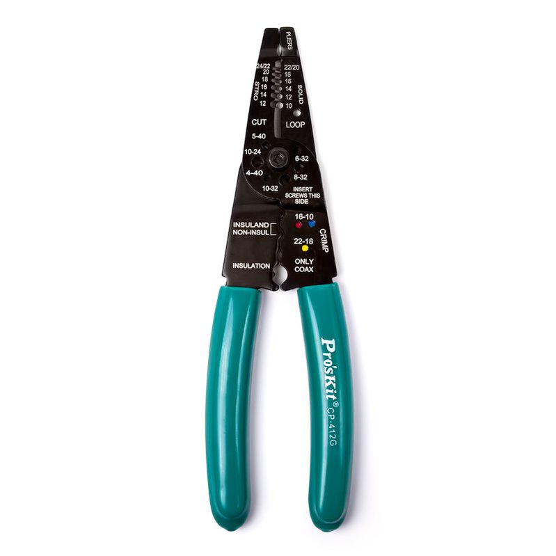 Heavy Duty Wire Strippers/Crimpers(8")