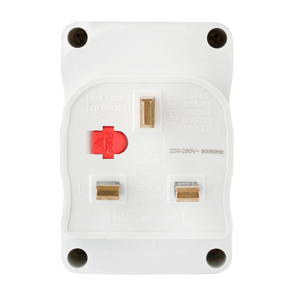 Terminator 3 Way Universal Multi Adaptor