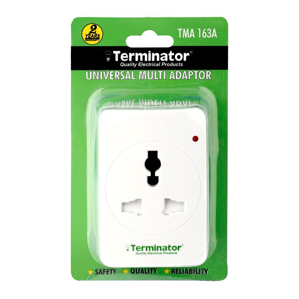 Terminator 3 Way Universal Multi Adaptor