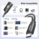 UGREEN USB-C to 3.5mm Audio Adapter with Power Delivery