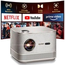 Aurzen BOOM3 Web OS 400 ANSI Speaker 18W*2 Auto Focus & Auto Keystone 1080p Smart Projector