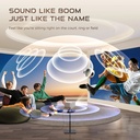 Aurzen BOOM3 Web OS 400 ANSI Speaker 18W*2 Auto Focus & Auto Keystone 1080p Smart Projector