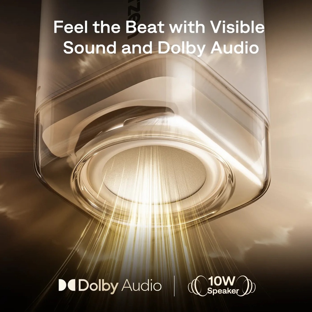 Aurzen BOOM Air 1080p 300ANSI Auto Focus & Keystone Speaker 10W USB-C Google TV Smart Projector