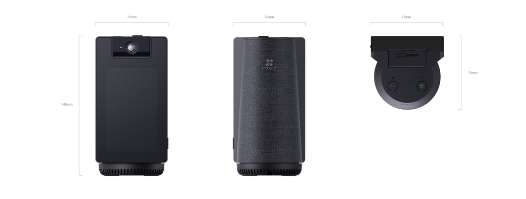 EZVIZ S10 Smart Indoor Camera with 2K+ Touch Screen and Video Calling