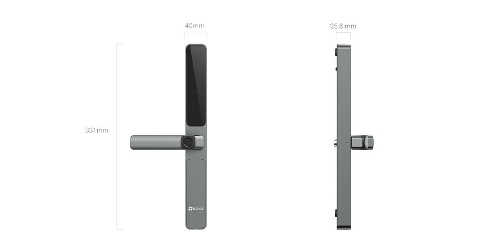EZVIZ DL06 Pro Smart Dual-Sided Fingerprint Lock