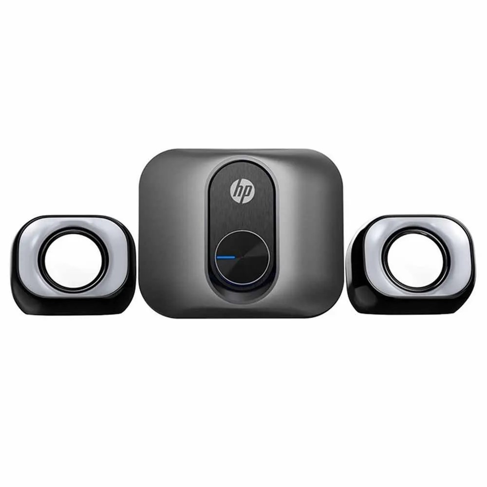 HP USB 2.1 P2 2x3W Black Speakers DHS-2111S Computer Speakers