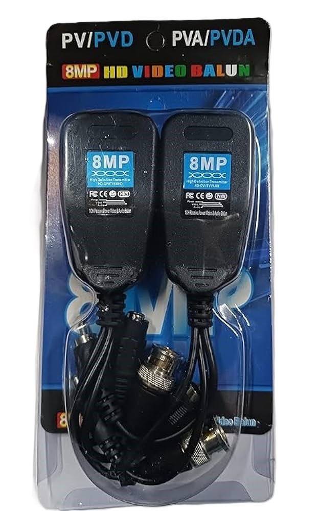 CCTV Cat5 Balun Connector pair