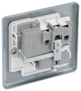 BG - British General Metal Clad MC521 13A Socket with Switch 1G