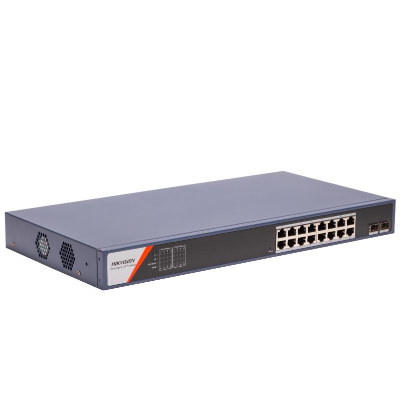 Hikvision 16 Port Gigabit Smart POE Switch