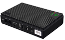 Mini UPS Battery Backup for Routers,Built-in 10400mAh Rechargeable Surge Protector with POE,Output USB 5V/2A DC 5V/9V/12V 2A (Black)
