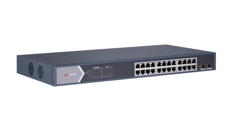 Hikvision 24 Port Gigabit Unmanaged POE Switch
