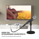 3 Pin XLR Male to Female Audio Cable 2M