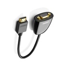 HDMI to VGA converter without Audio Black