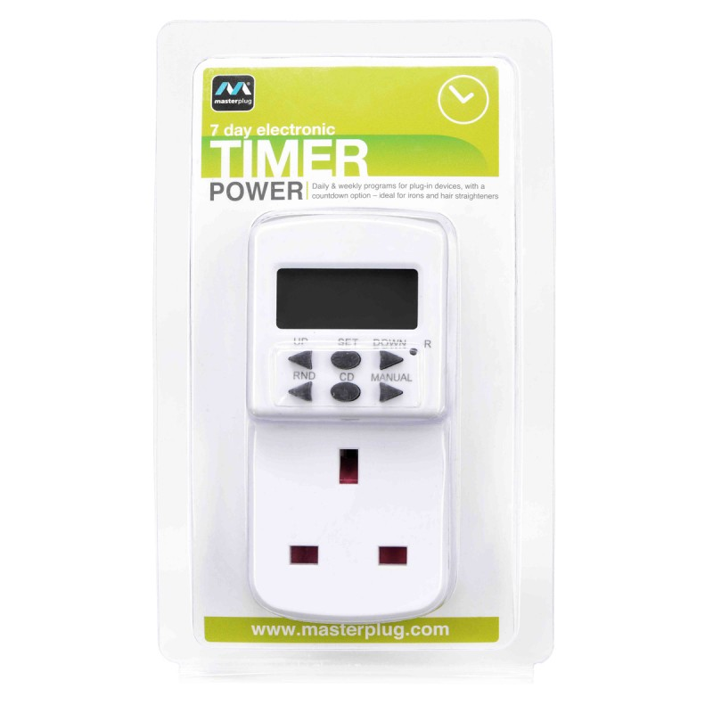 Digital Mechanical Segment Timer Socket 24 hour