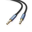 UGREEN 3.5mm Male to 3.5mm Male Cable Gold Plated Metal Case with Braid 2m (Blue)