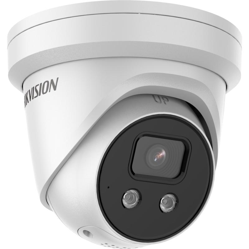 Hikvision 4K AcuSense Strobe Light and Audible Warning Fixed Turret Network Camera