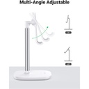 UGREEN Adjustable Desk Phone Holder (White)